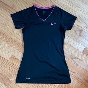 Nike Pro Dri-Fit V Neck Shirt
